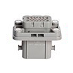 RECEPTACLE 6+26 PIN B KEY GREY