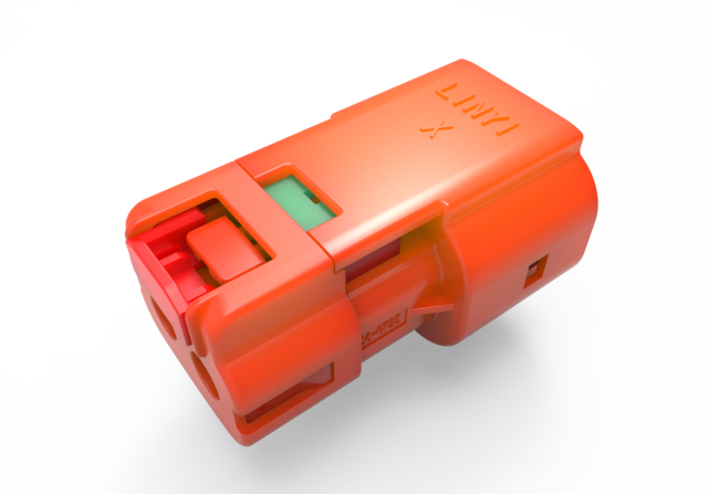 LVA280 SERIES  2 POS PLUG B KEY 30A  HVIL 4MM2